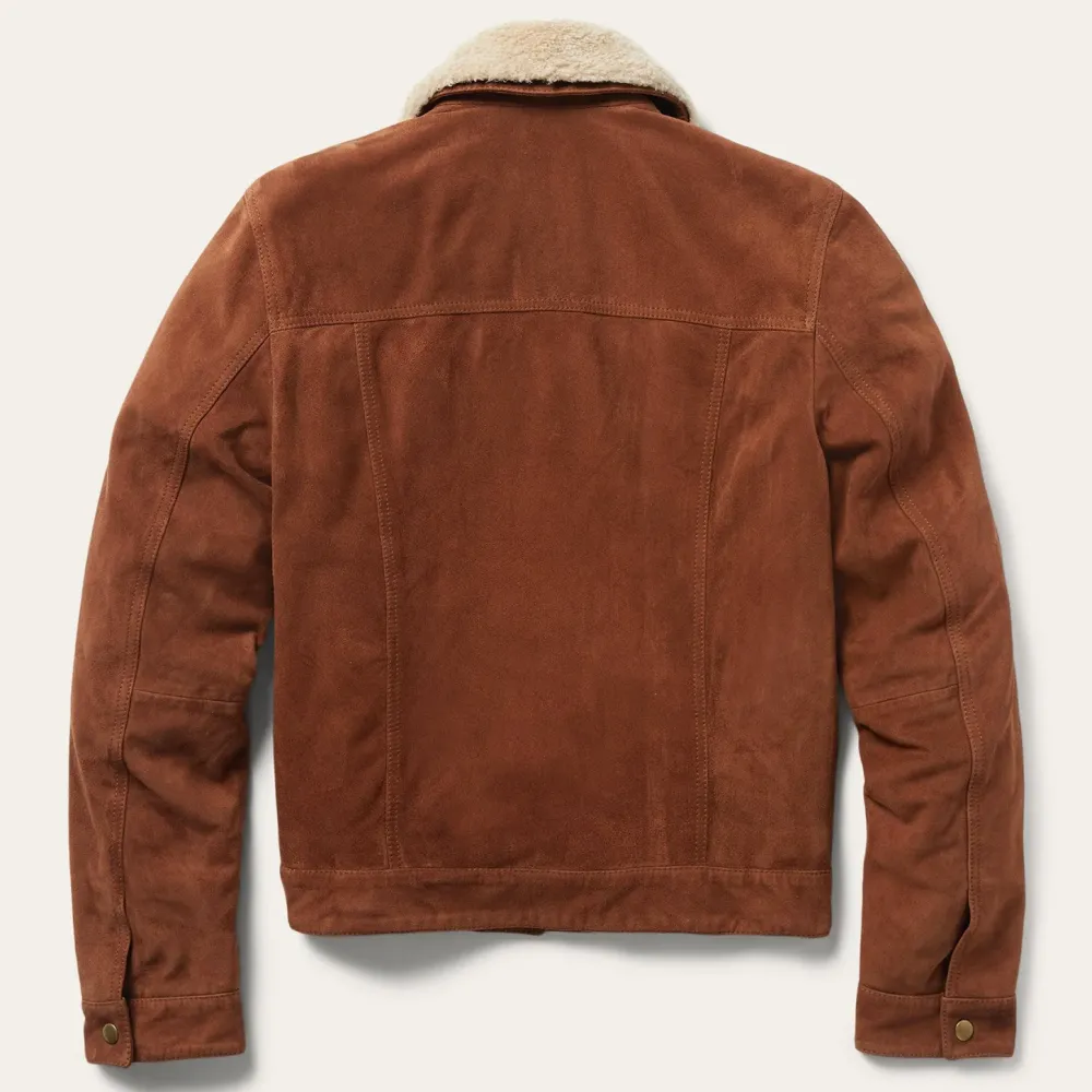 Stetson Classic Bomber Jacket Brown Discount