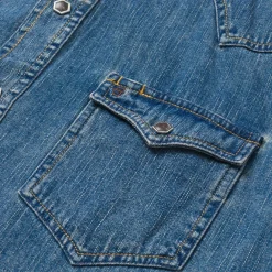 Stetson Classic Denim Shirt Blue Best