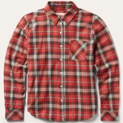 Stetson Classic Western Flannel Shirt in Red New