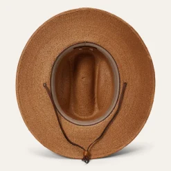 Stetson Clearwater Straw Hat Copper Hot