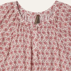 Stetson Cottage Floral Dress Red Sale