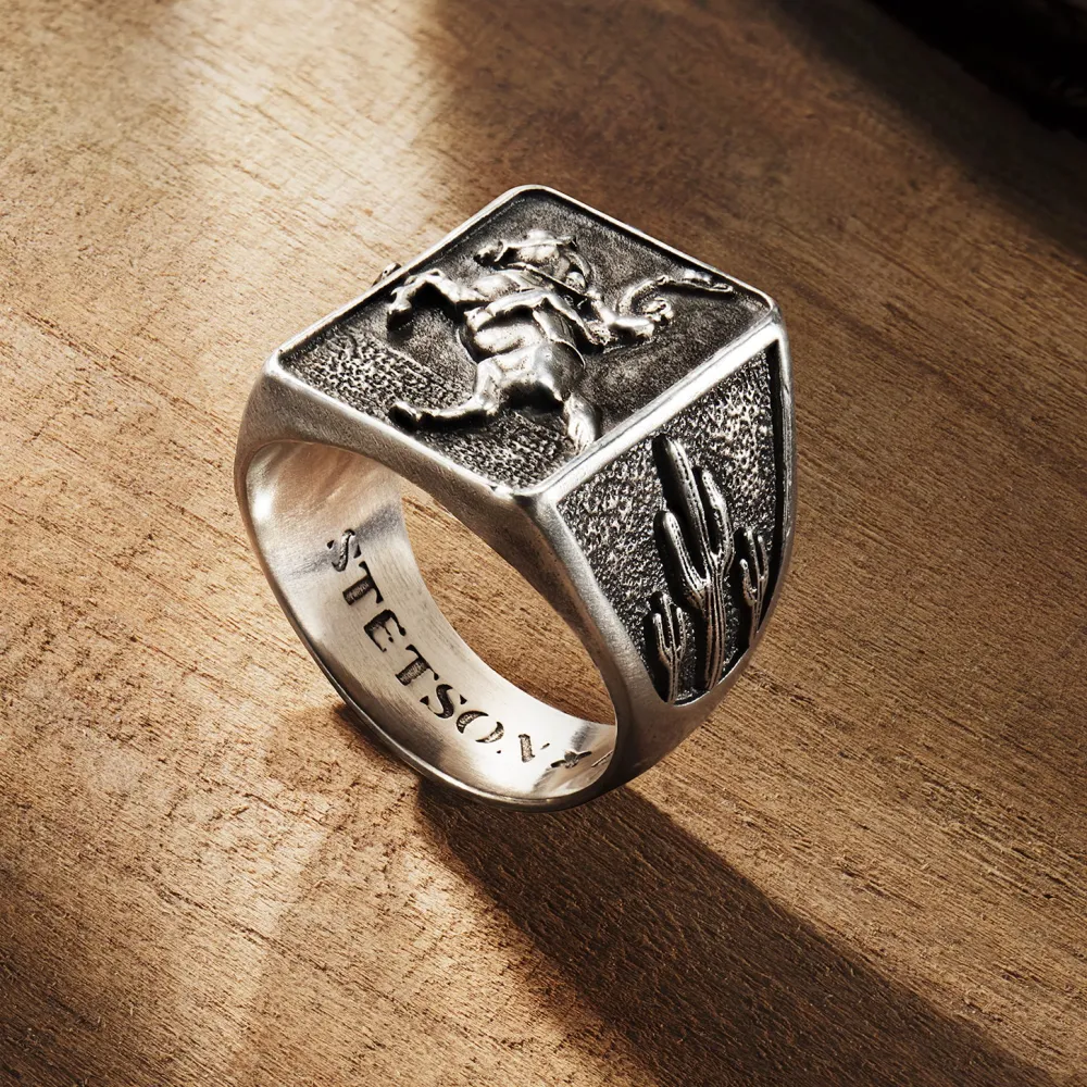 Stetson Cowboy Ring Sale