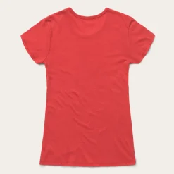 Stetson Cowgirl Graphic Tee Red Clearance
