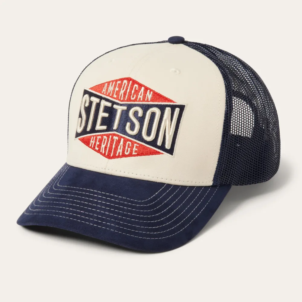 Stetson American Heritage Trucker Cap Cream Clearance