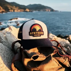 Stetson Sunset Trucker Cap Cream New