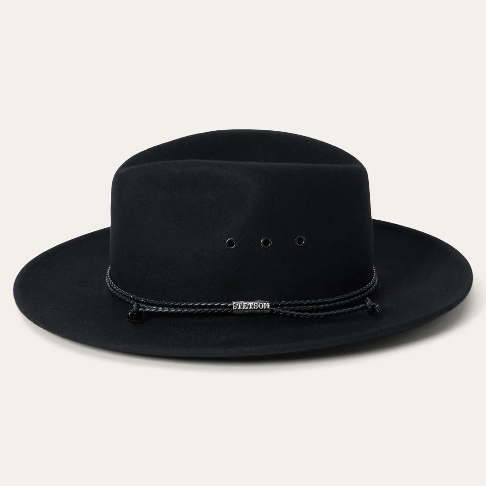 Stetson Crossover Fedora Black Best
