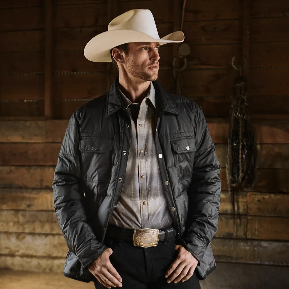 Stetson Crushable Parachute Jacket Black Discount