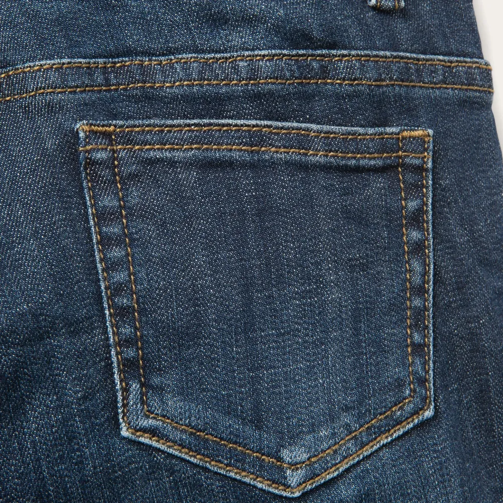 Stetson Dark Wash Denim Shorts Blue Discount