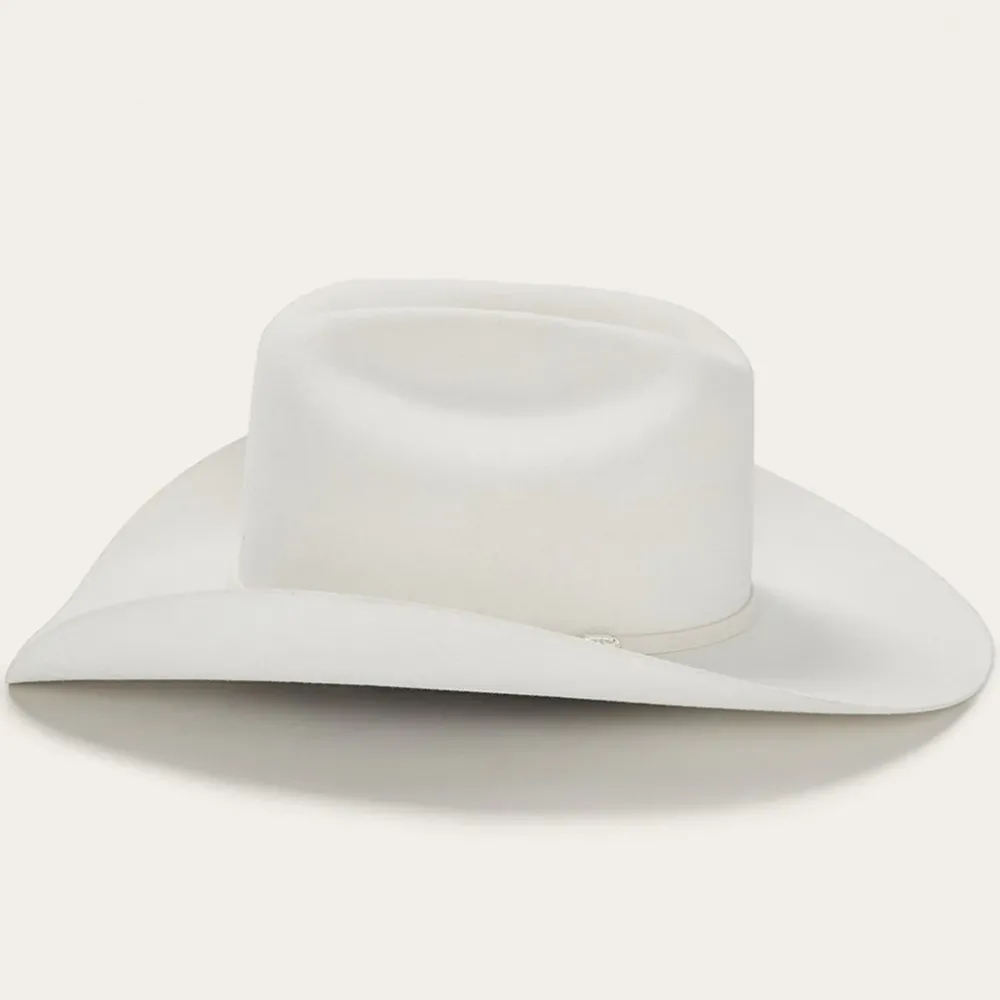 Stetson Deadwood 4X Cowboy Hat White New