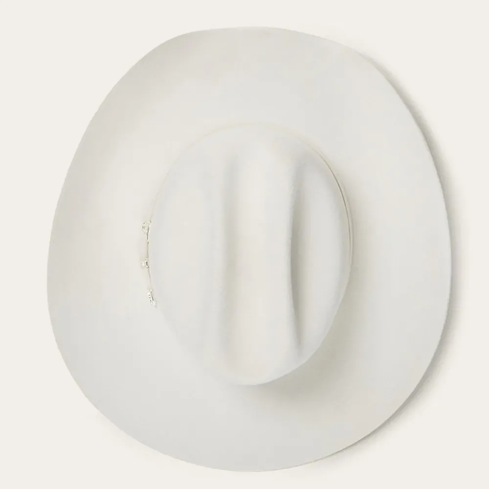 Stetson Deadwood 4X Cowboy Hat White New