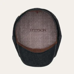 Stetson Denim Hatteras Cap Black Denim Clearance