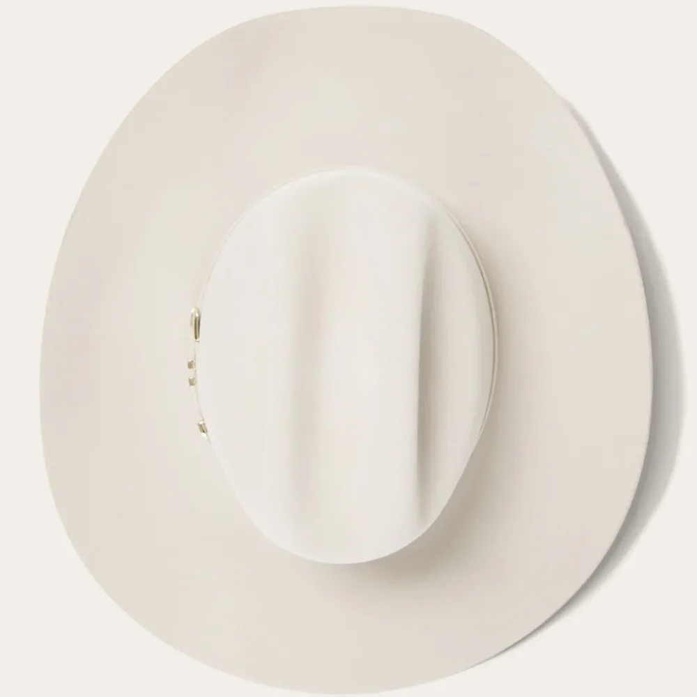 Stetson Diamante Premier Cowboy Hat Silverbelly