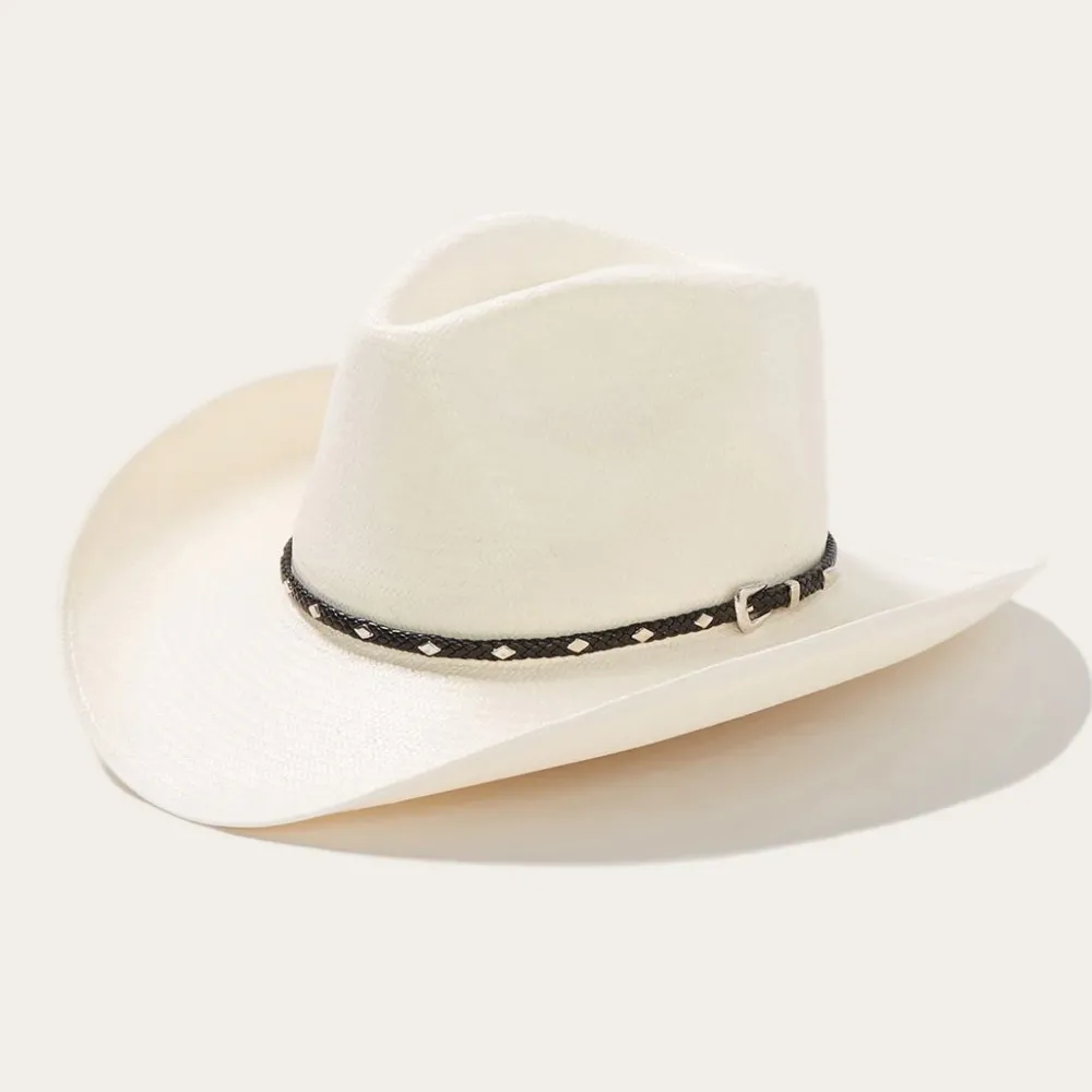 Stetson Diamond Jim 8X Straw Cowboy Hat Natural Discount