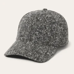 Stetson Donegal Wool Baseball Cap Anthracite Donegal Discount