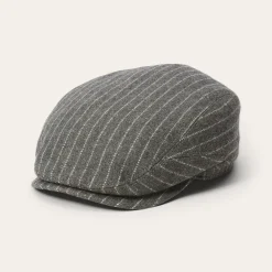 Stetson Driver Cap Wool/Cotton Grey Discount