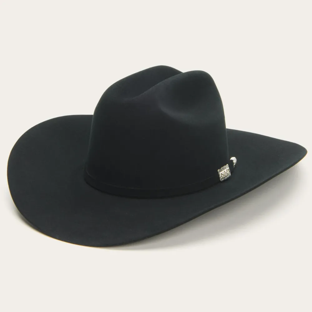Stetson El Amo 500X Premier Cowboy Hat Black New