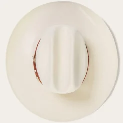 Stetson El Noble 500X Straw Cowboy Hat Natural Sale