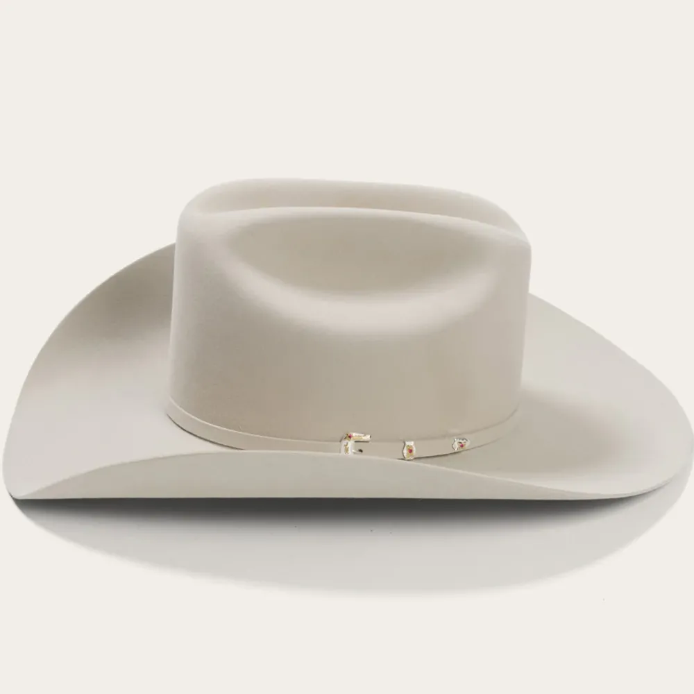Stetson El Patron 75 Premier 30X Cowboy Hat Silverbelly Clearance