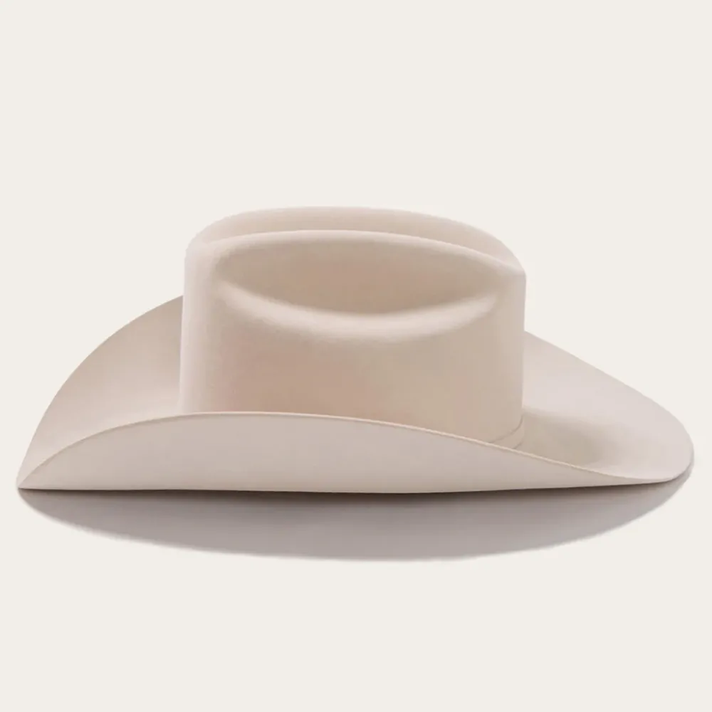 Stetson El Patron 48 Premier 30X Cowboy Hat Silverbelly New