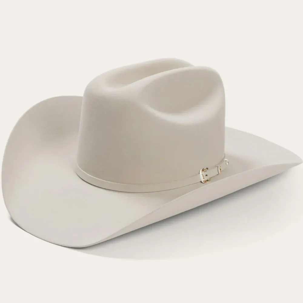 Stetson El Patron 75 Premier 30X Cowboy Hat Silverbelly Outlet