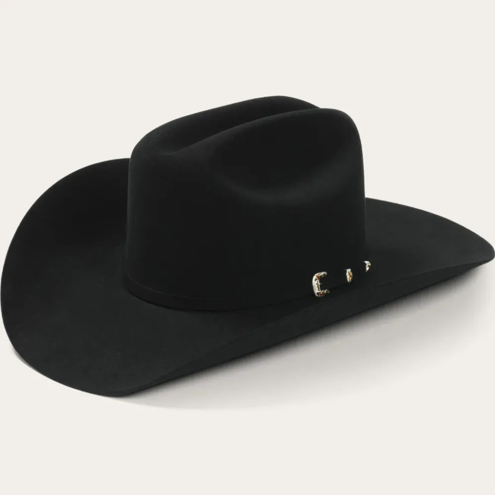 Stetson El Patron 75 Premier 30X Cowboy Hat Black Sale