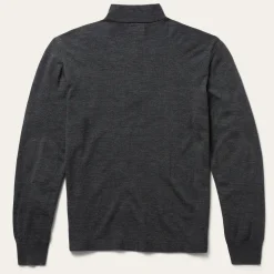 Stetson Elbow Patch Knit Sweater in Grey Online
