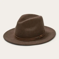Stetson Explorer Outdoor Hat Brown Mix New