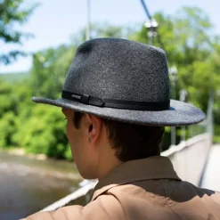 Stetson Explorer Outdoor Hat Grey Mix Outlet