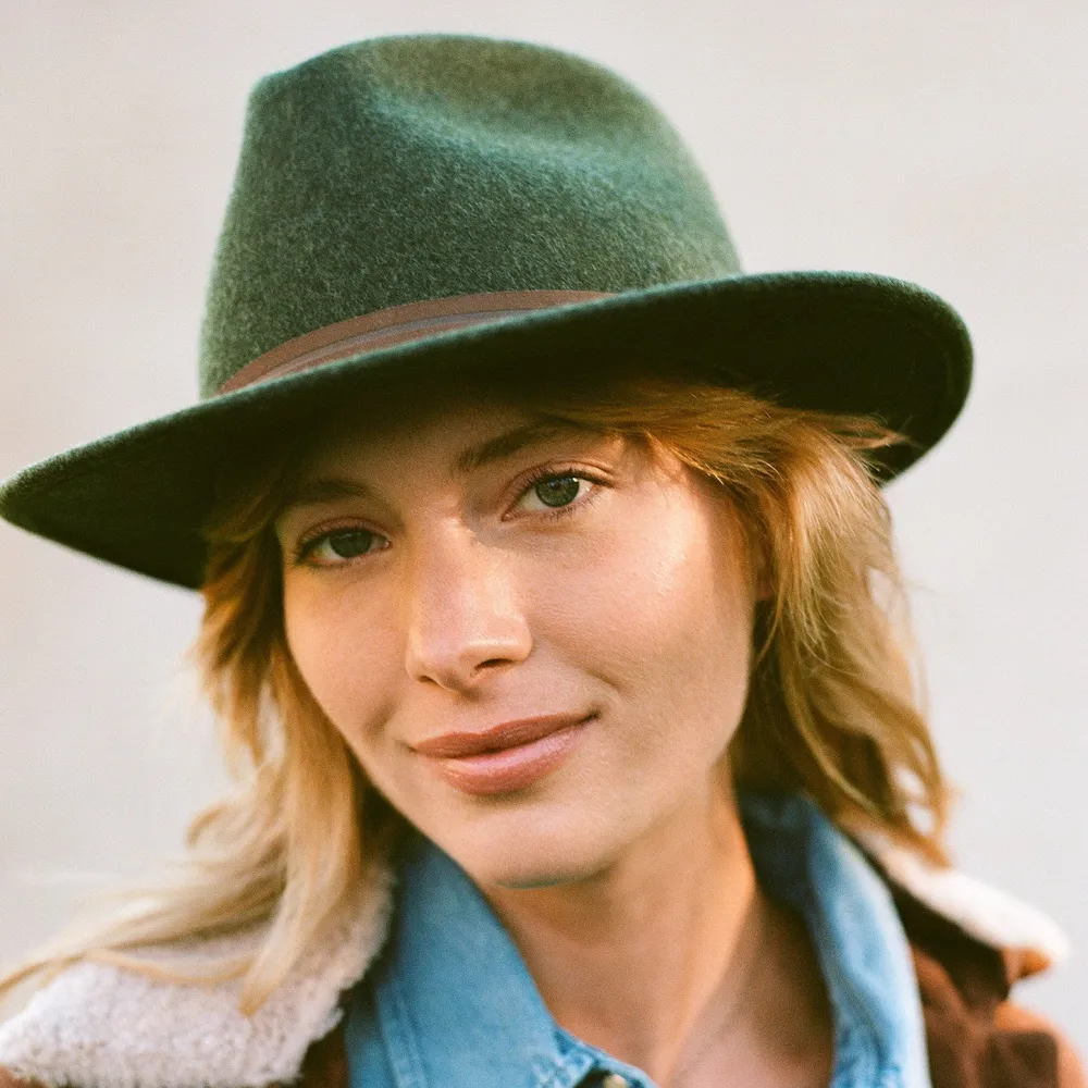 Stetson Explorer Outdoor Hat Loden Mix Sale