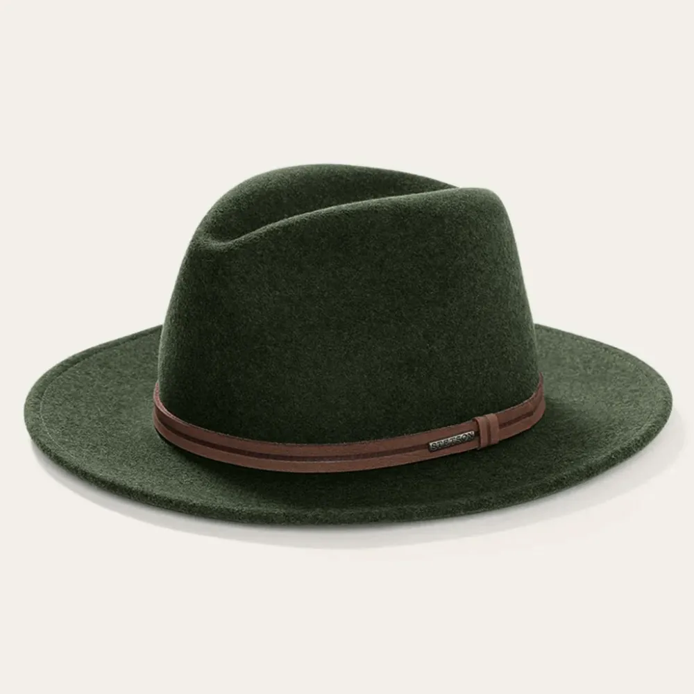 Stetson Explorer Outdoor Hat Loden Mix Sale