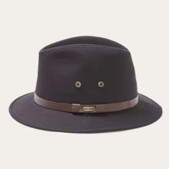 Stetson Gable All-Weather Safari Hat Black Outlet