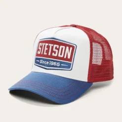 Stetson Gasoline Trucker Cap Caribbean Blue Online