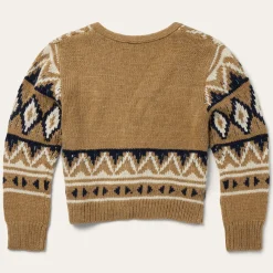 Stetson Gold Aztec Cardigan Yellow New