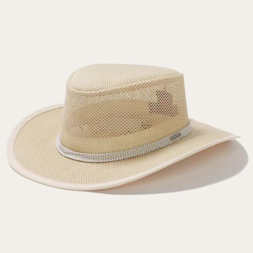 Stetson Grand Canyon Mesh Safari Hat Natural