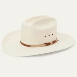 Stetson Grant 10X Straw Cowboy Hat Natural New