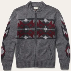 Stetson Aztec Cardigan Grey New
