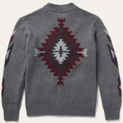 Stetson Aztec Cardigan Grey New
