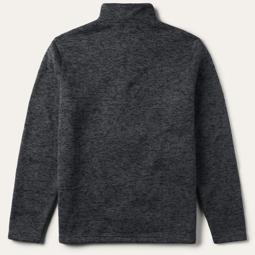 Stetson Bonded Knit Sweater Grey Outlet
