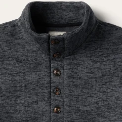 Stetson Bonded Knit Sweater Grey Outlet
