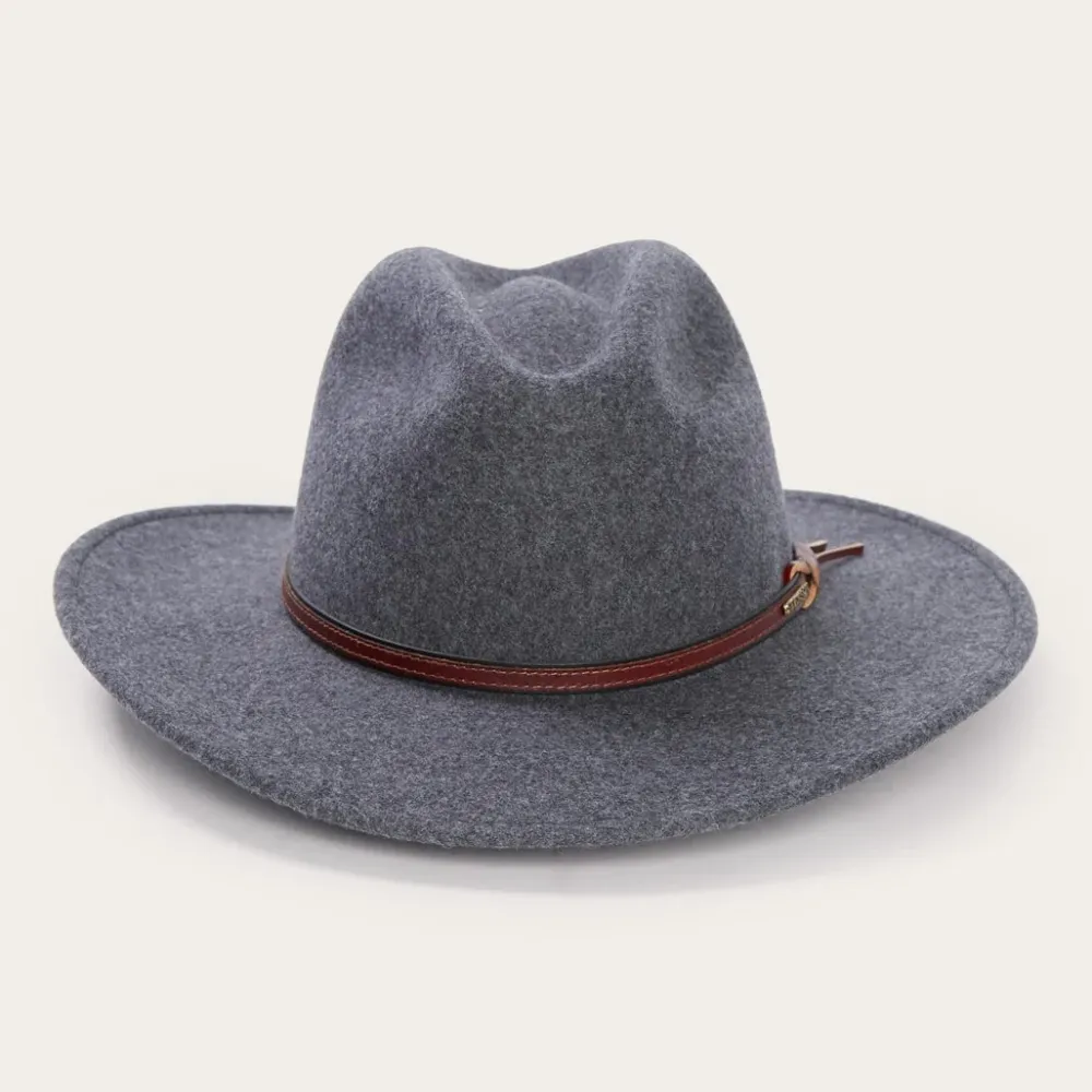 Stetson Grey Bull Outdoor Hat Grey Mix Outlet