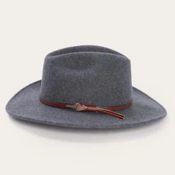 Stetson Grey Bull Outdoor Hat Grey Mix Discount