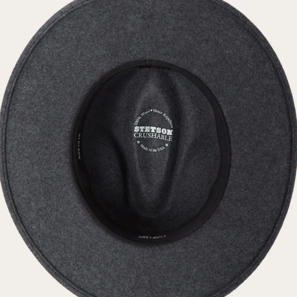 Stetson Grey Bull Outdoor Hat Grey Mix Discount