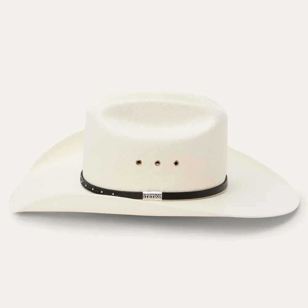 Stetson Hagerman 10X Straw Cowboy Hat Natural New