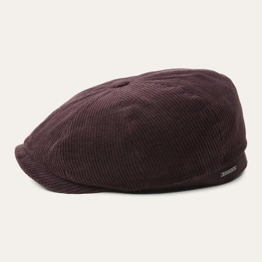 Stetson Hatteras Cord Plum