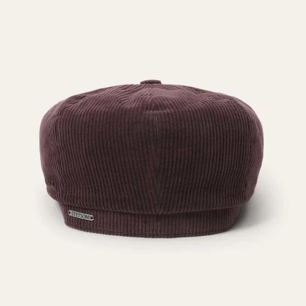 Stetson Hatteras Cord Plum