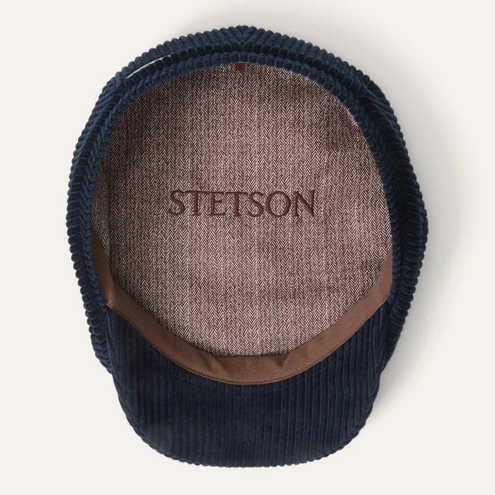 Stetson Hatteras Cord Navy Clearance