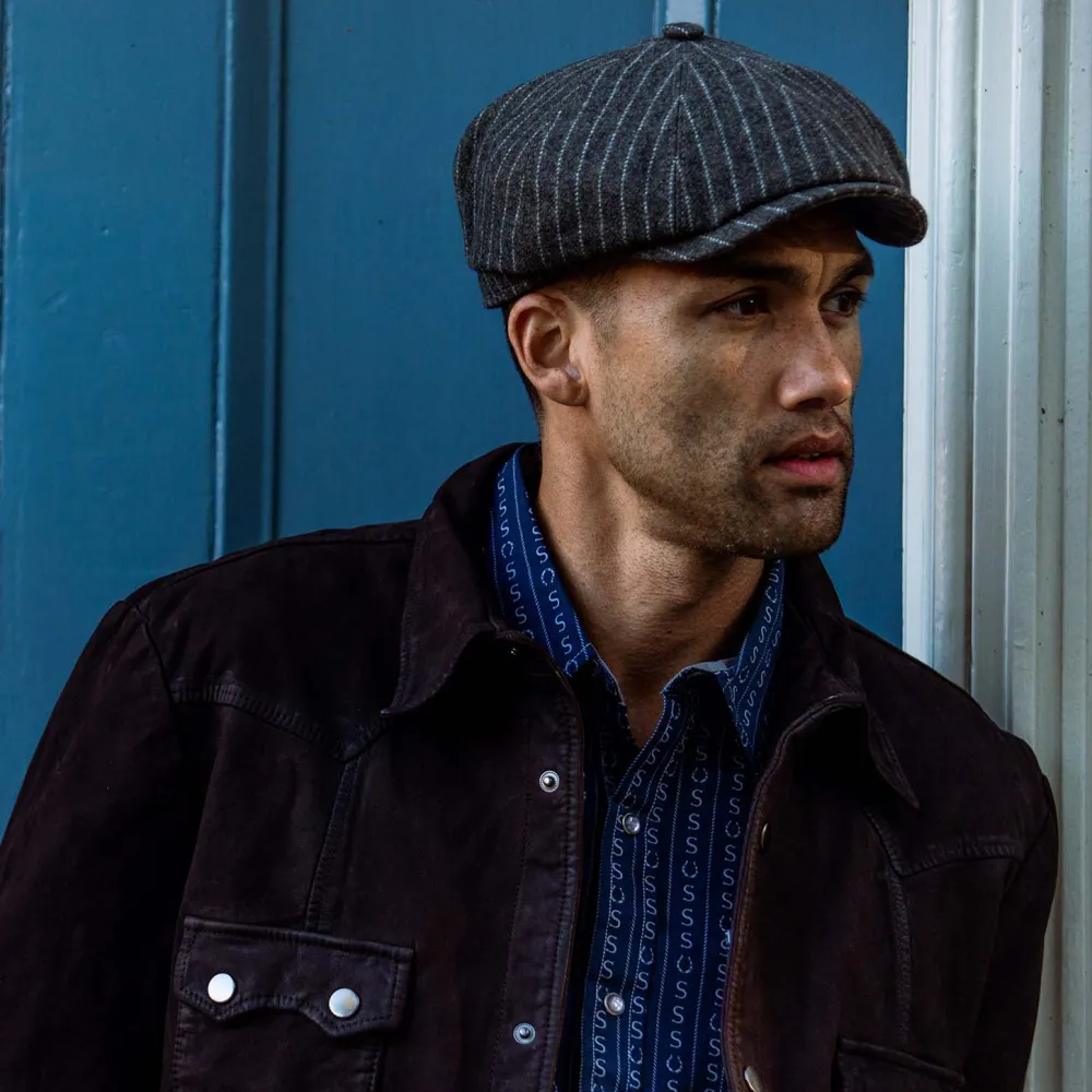 Stetson Hatteras Wool/Cotton Grey