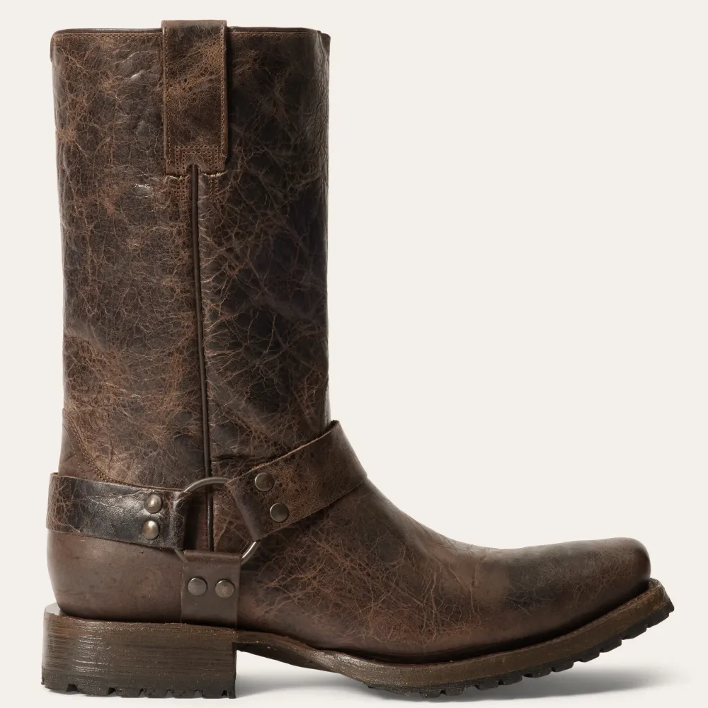 Stetson Heritage Harness Boots Brown Clearance