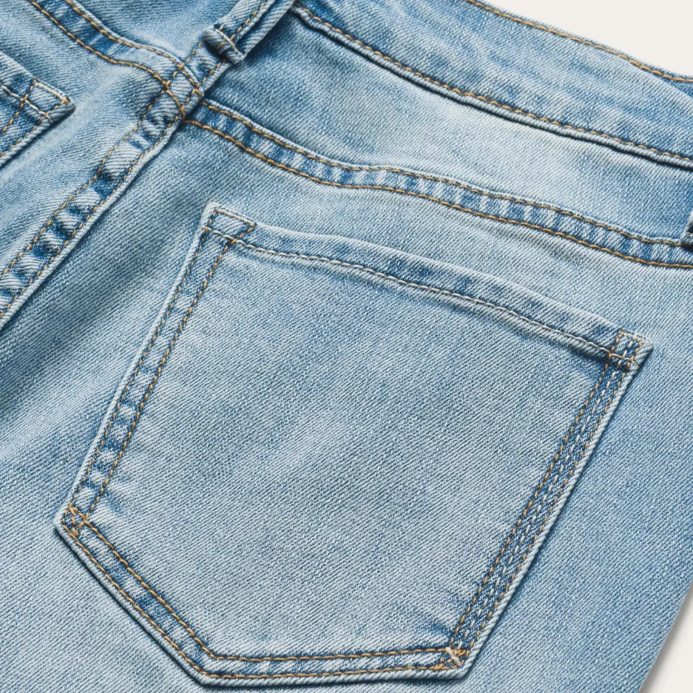 Stetson High Waist Flare Crop Jean Blue Sale