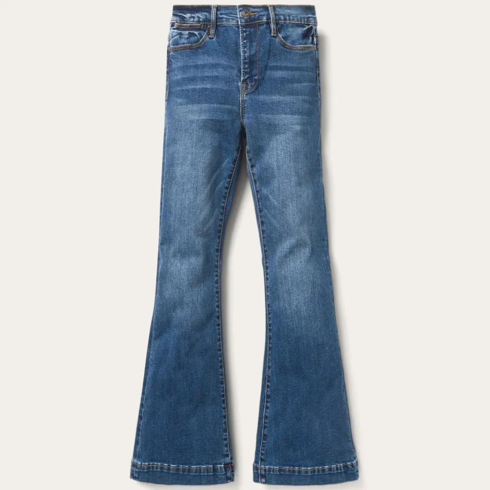 Stetson High Waist Flare Jean Blue Clearance